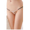 BEYAZ İNCİLİ SEXY G STRING TANGA - AKS-BKLT-10